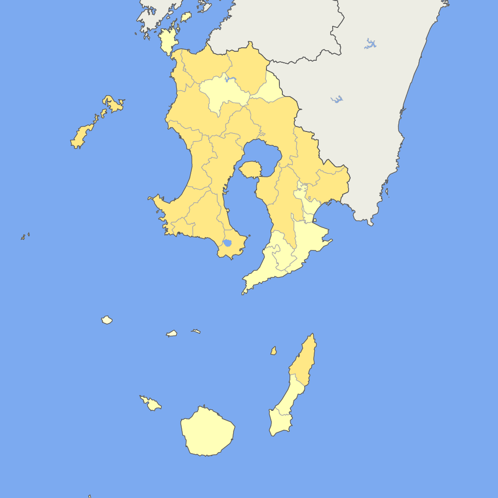 鹿児島県の地図 | Map-It マップ・イット