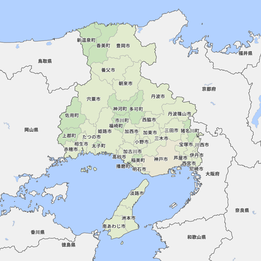 兵庫県の地図 Map It マップ イット