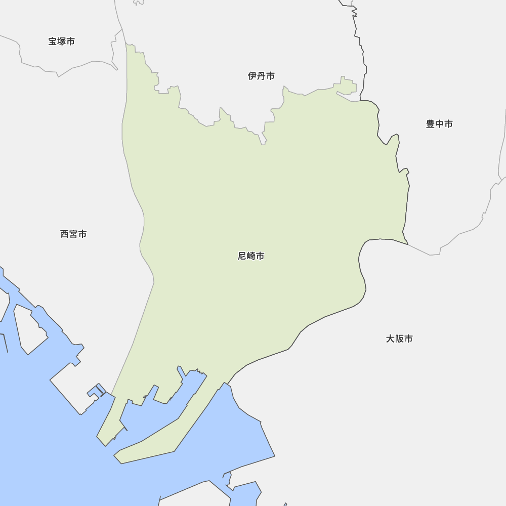 兵庫県尼崎市の地図 Map It マップ イット