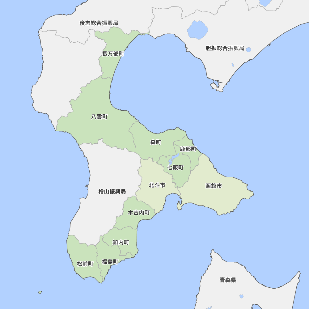 北海道渡島総合振興局の地図 Map It マップ イット