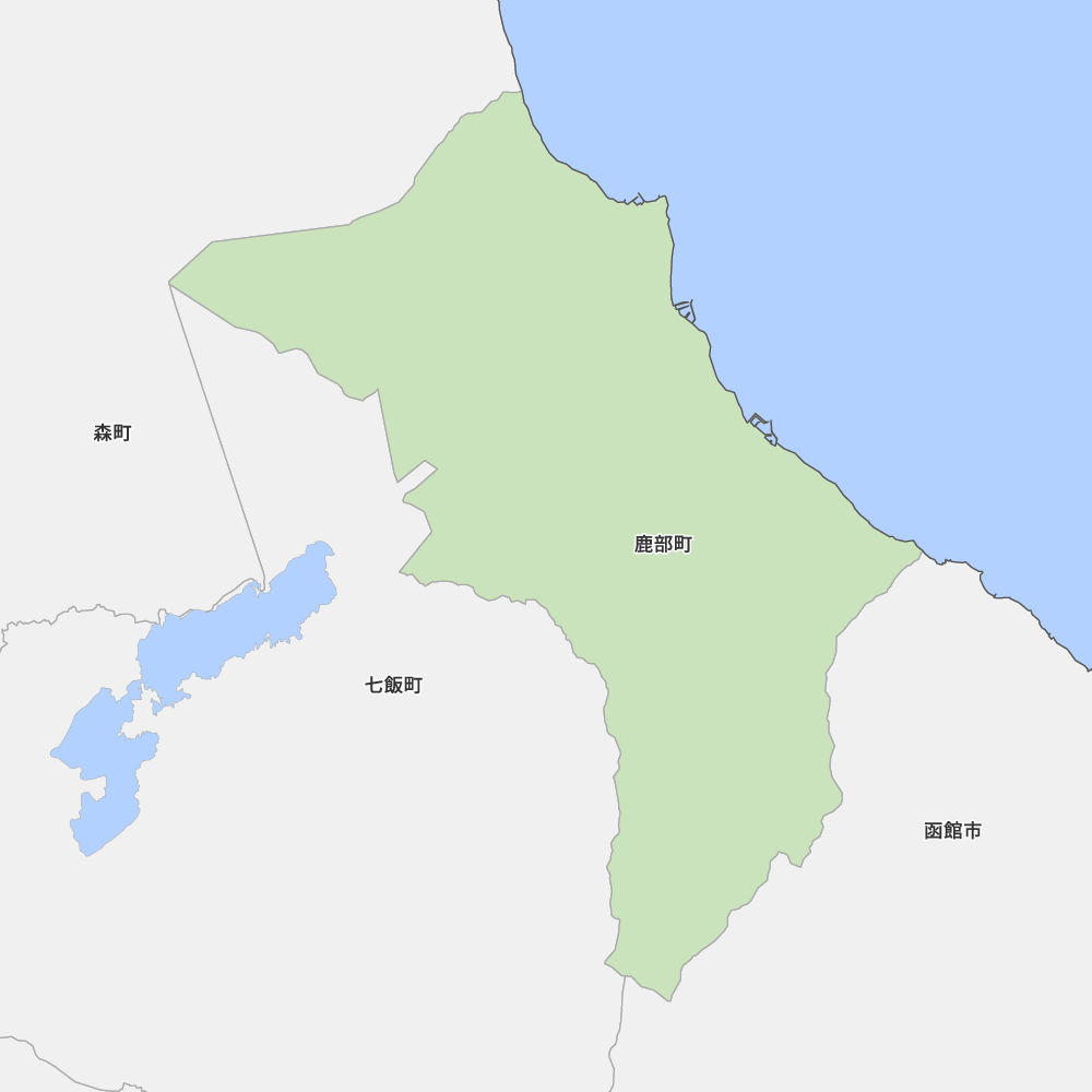 北海道渡島総合振興局茅部郡鹿部町の地図 Map It マップ イット