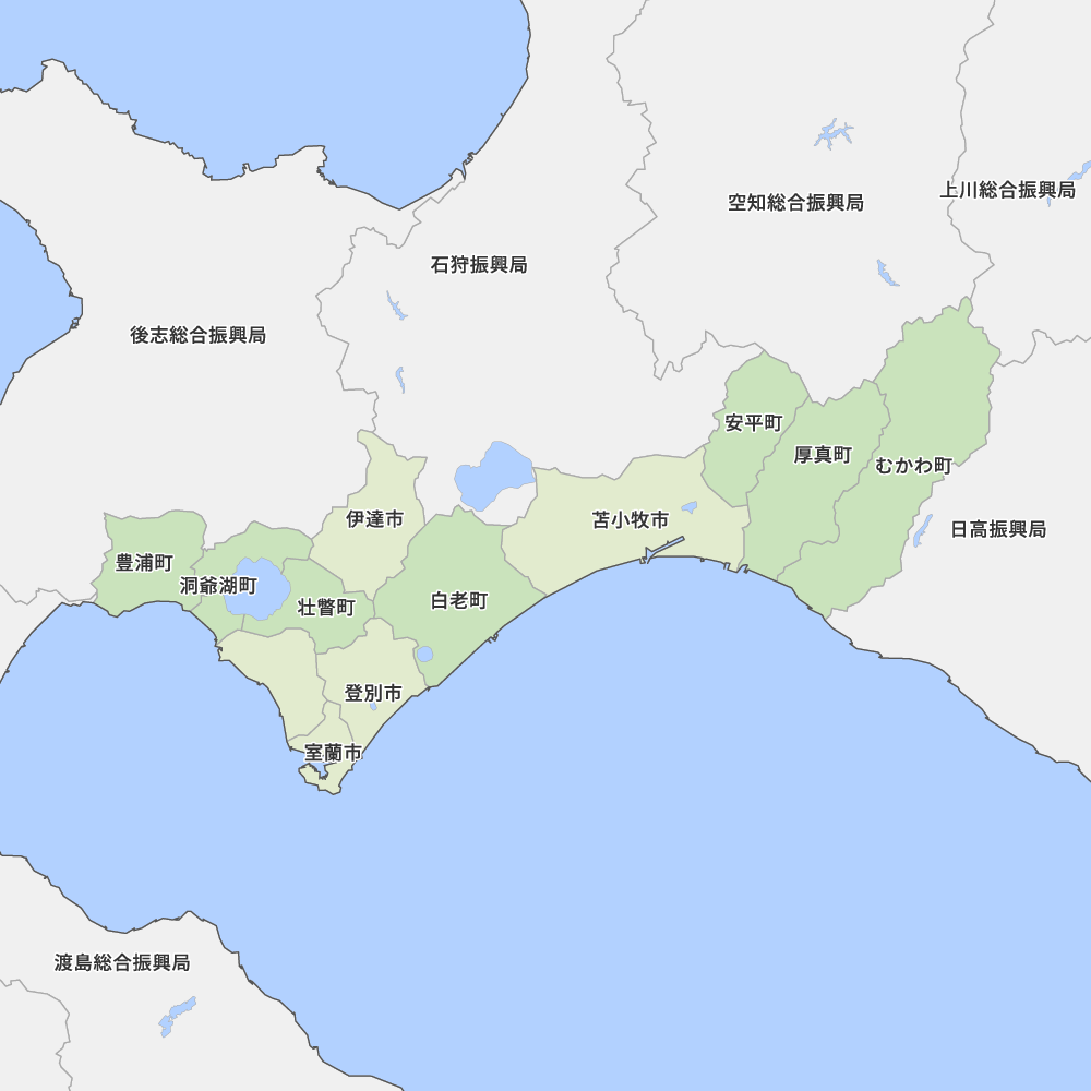 北海道胆振総合振興局の地図 Map It マップ イット