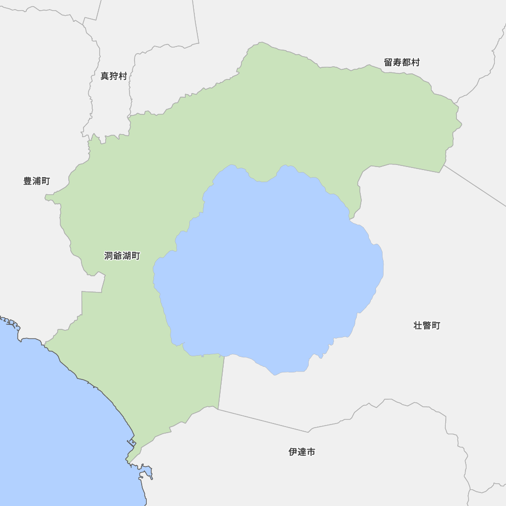 北海道胆振総合振興局虻田郡洞爺湖町の地図 Map It マップ イット