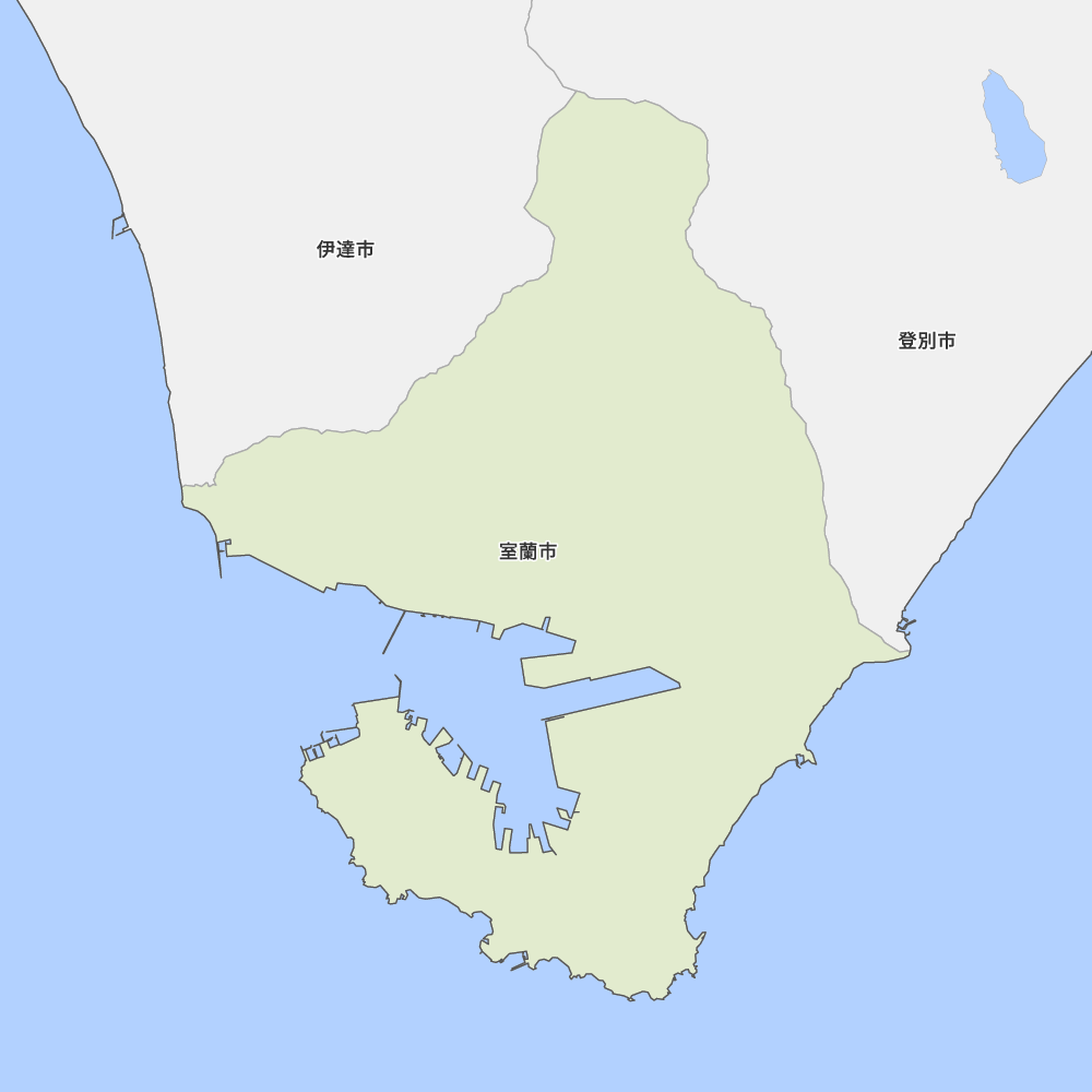 北海道胆振総合振興局室蘭市の地図 Map It マップ イット