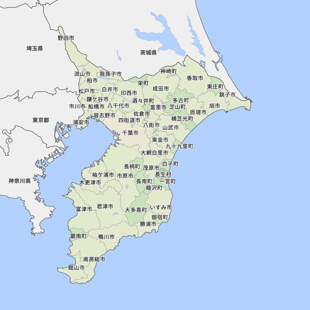 千葉県の地図 Map It マップ イット