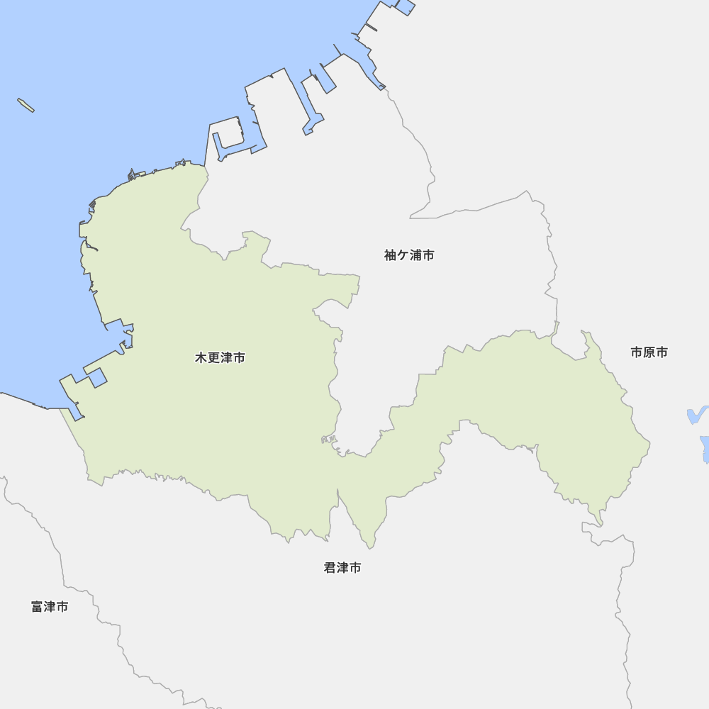 千葉県木更津市の地図 Map It マップ イット