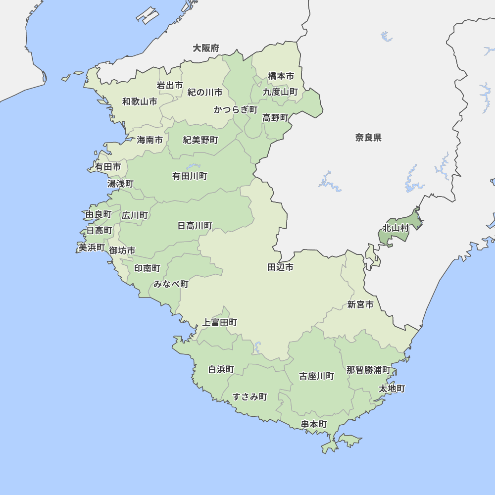 和歌山県の地図 Map It マップ イット