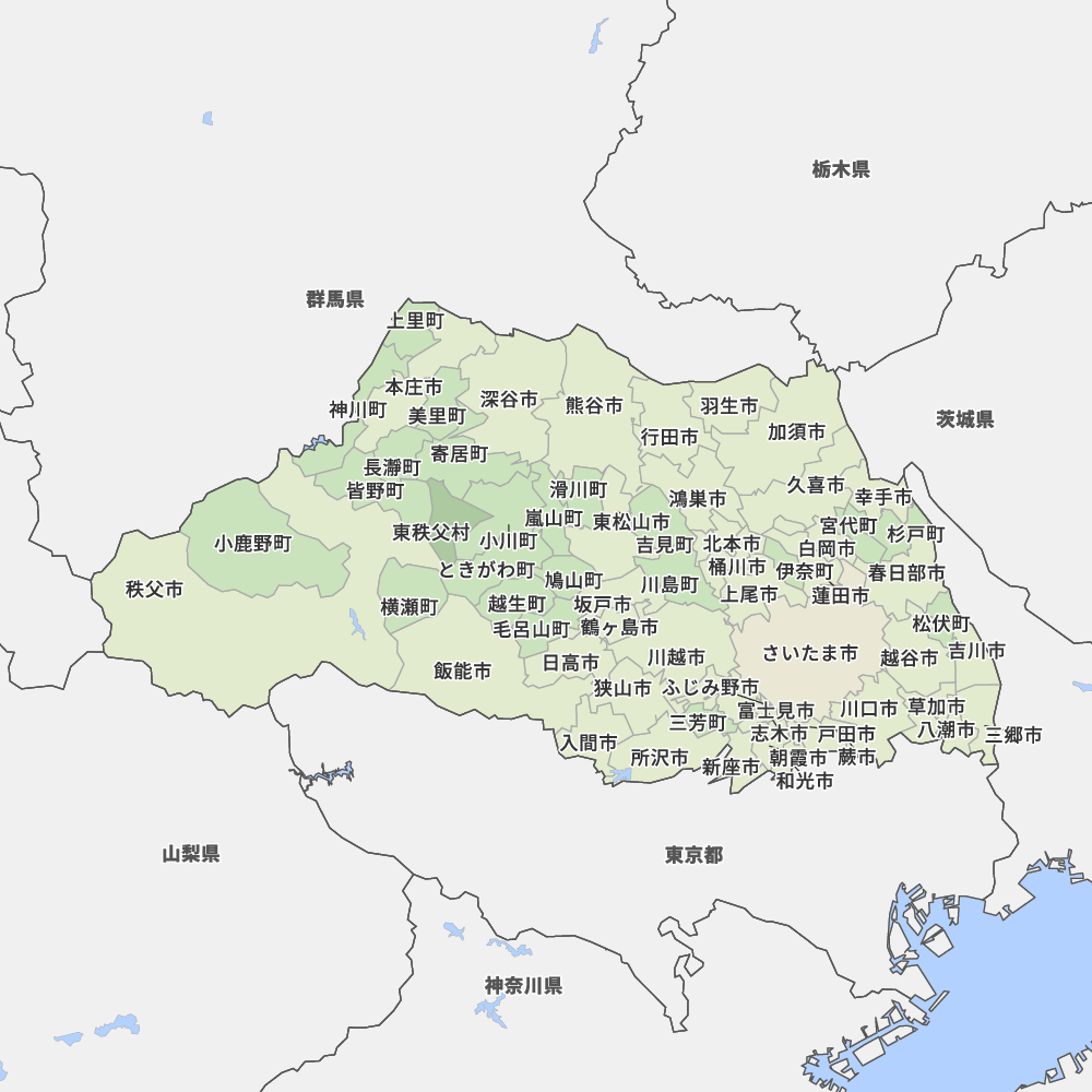 埼玉県の地図 Map It マップ イット