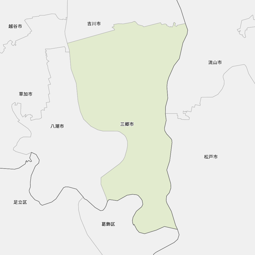 埼玉県三郷市の地図 Map It マップ イット