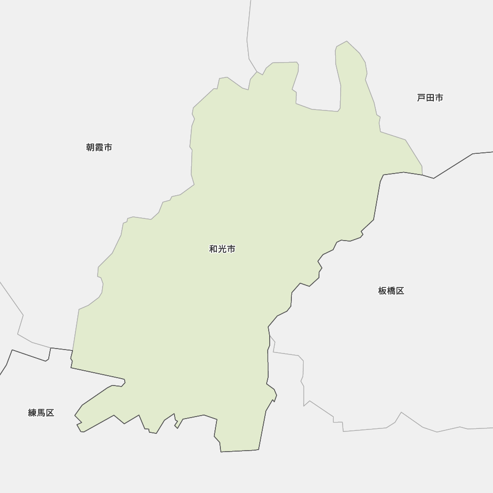 埼玉県和光市の地図 Map It マップ イット