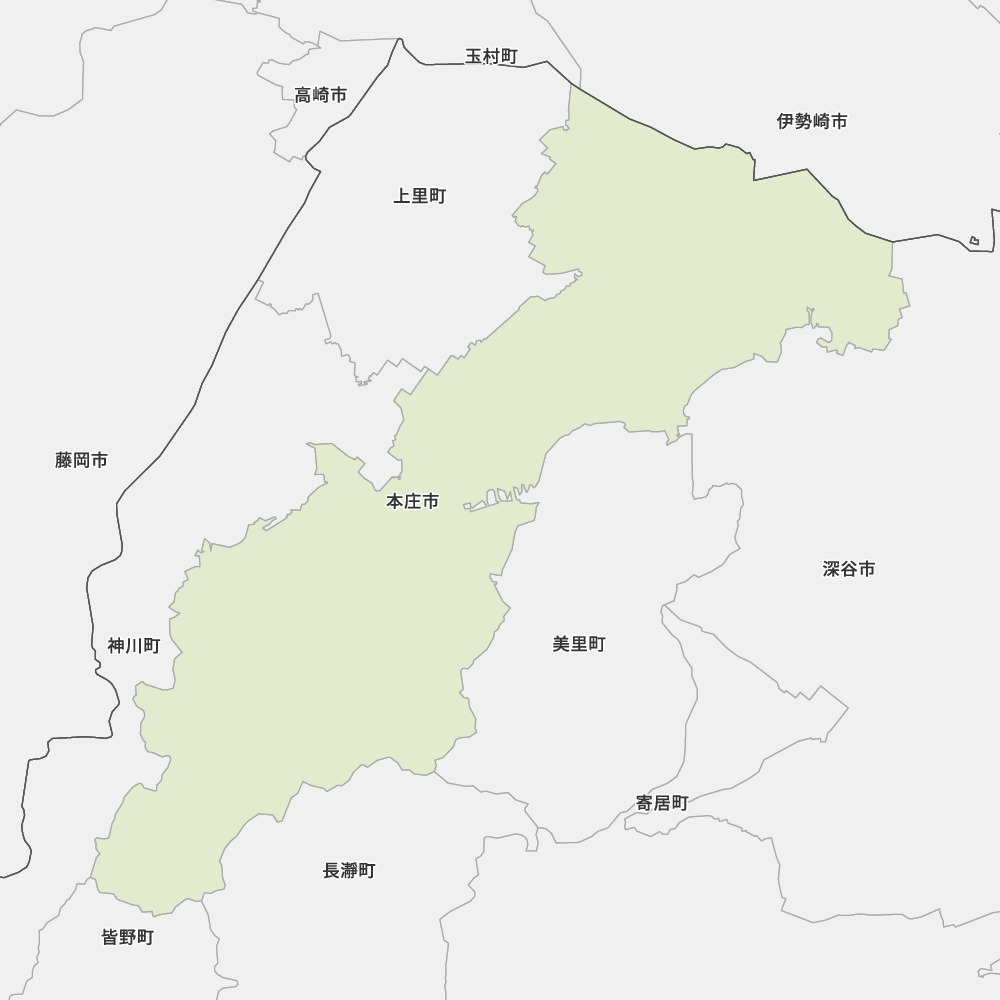 埼玉県本庄市の地図 Map It マップ イット