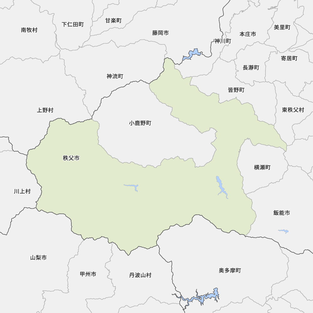 埼玉県秩父市の地図 Map It マップ イット