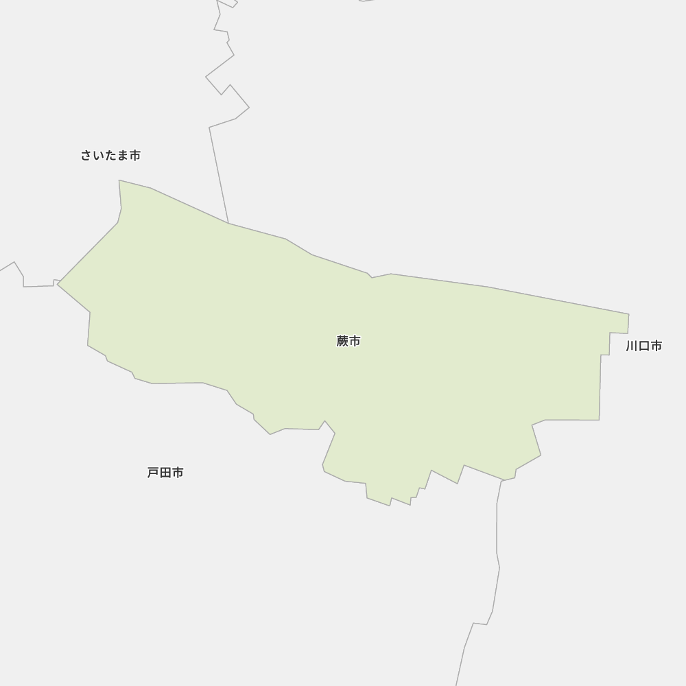 埼玉県蕨市の地図 Map It マップ イット