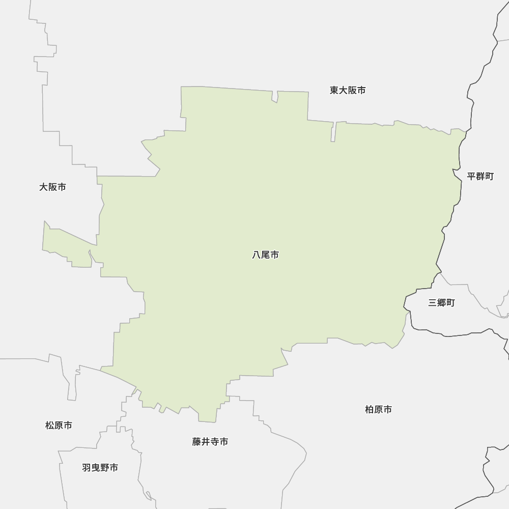 大阪府八尾市の地図 Map It マップ イット