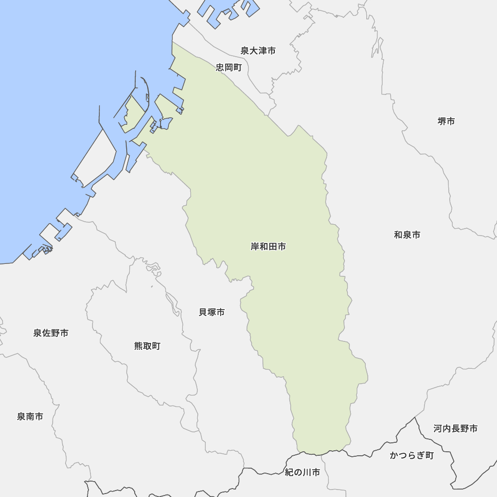 大阪府岸和田市の地図 Map It マップ イット