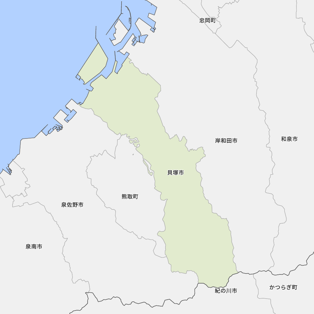 大阪府貝塚市の地図 Map It マップ イット