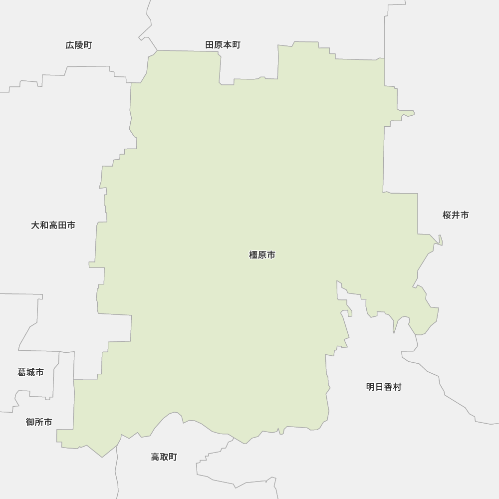 奈良県橿原市の地図 Map It マップ イット