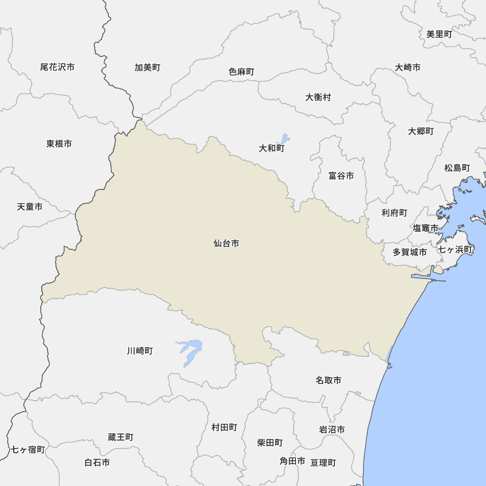 宮城県仙台市の地図 Map It マップ イット