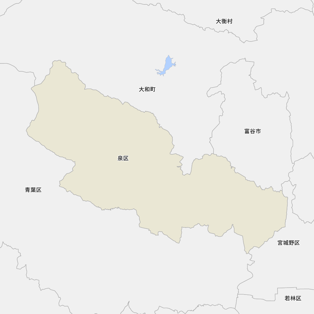 宮城県仙台市泉区の地図 Map It マップ イット