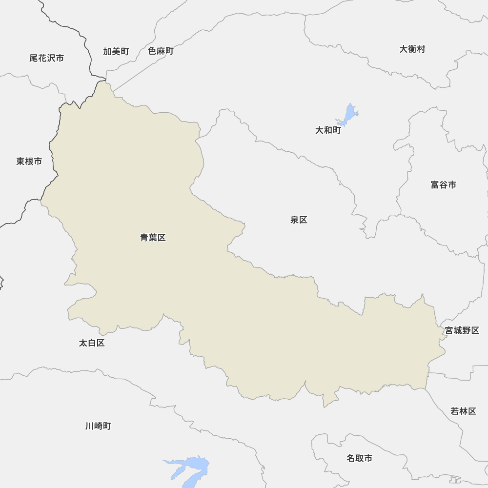 宮城県仙台市青葉区の地図 Map It マップ イット