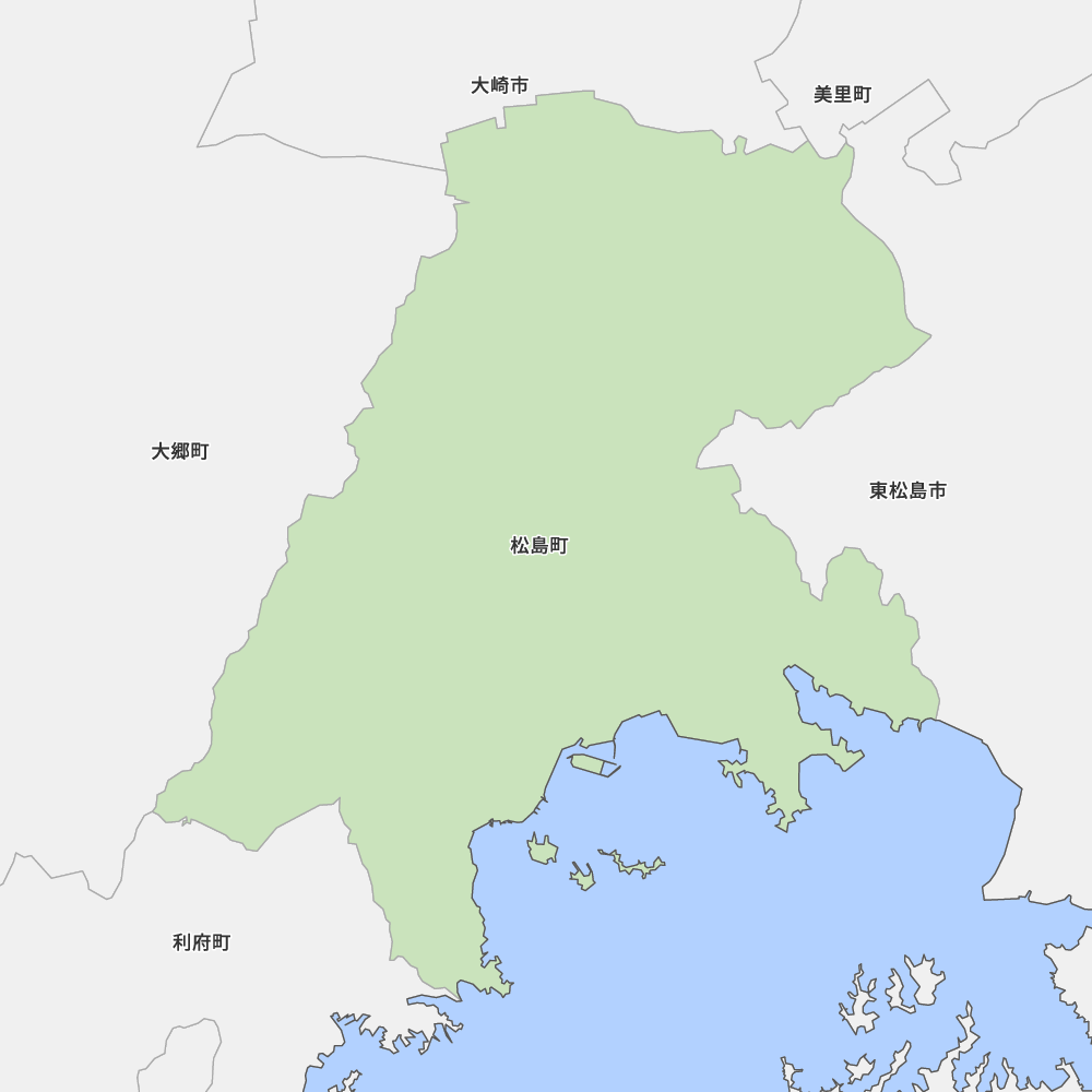 宮城県宮城郡松島町の地図 Map It マップ イット