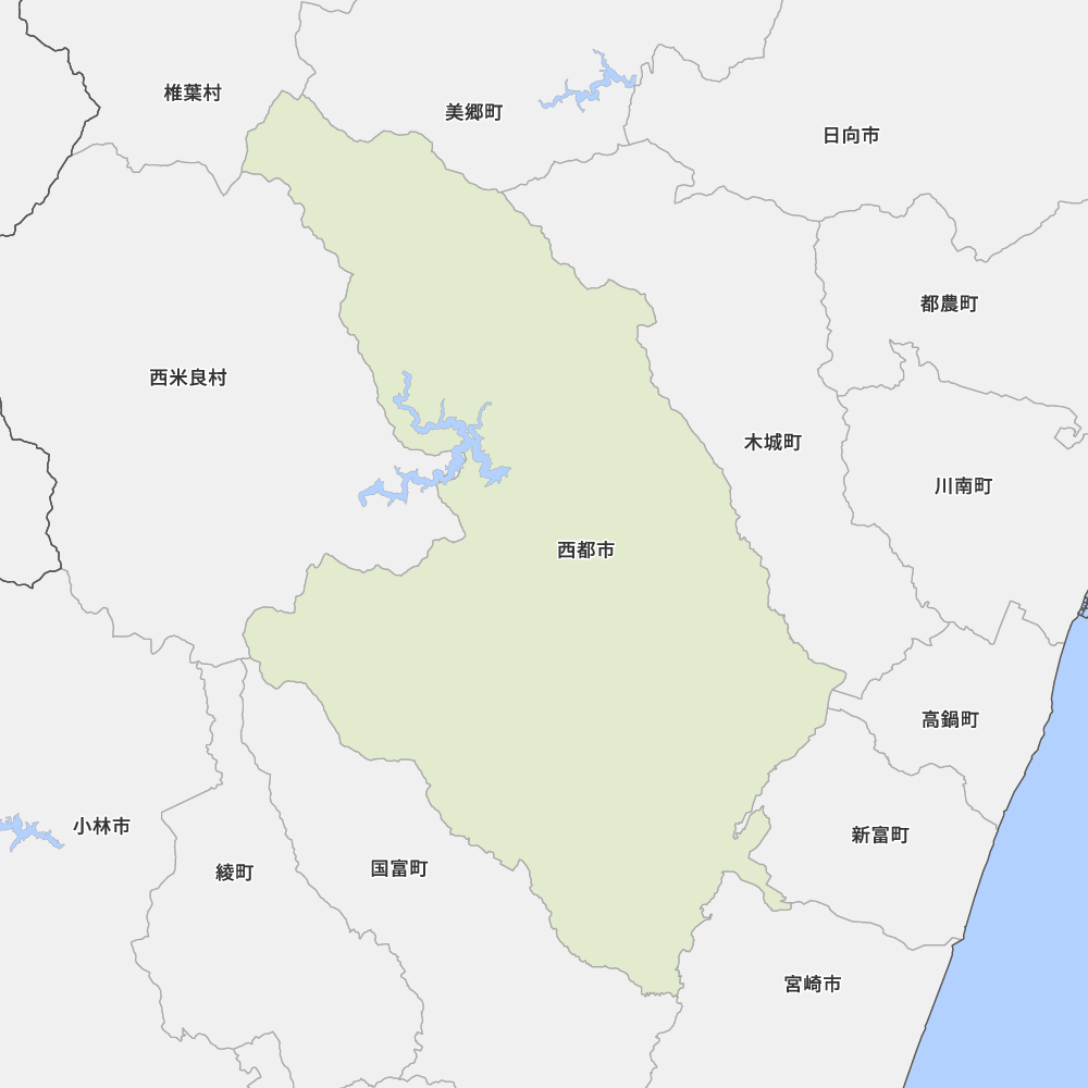 宮崎県西都市の地図 Map It マップ イット