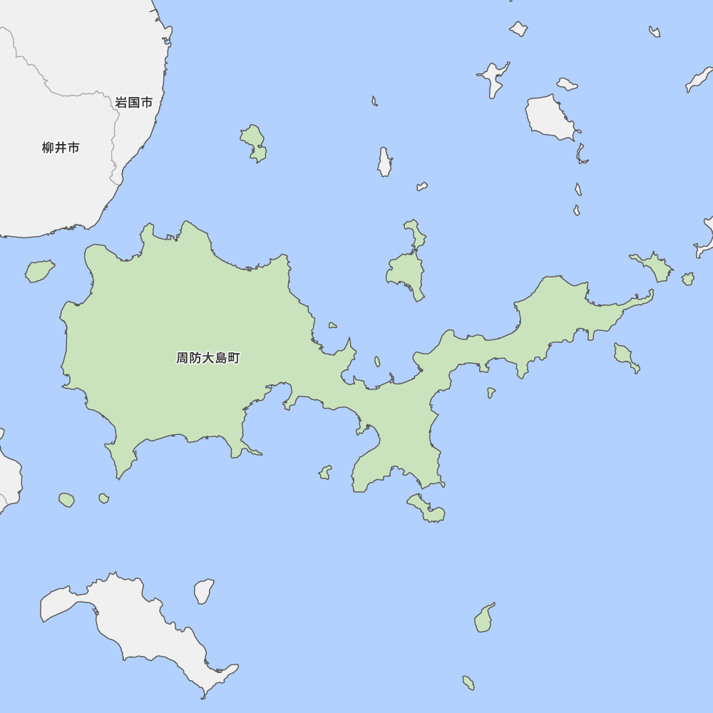 山口県大島郡周防大島町の地図 Map It マップ イット