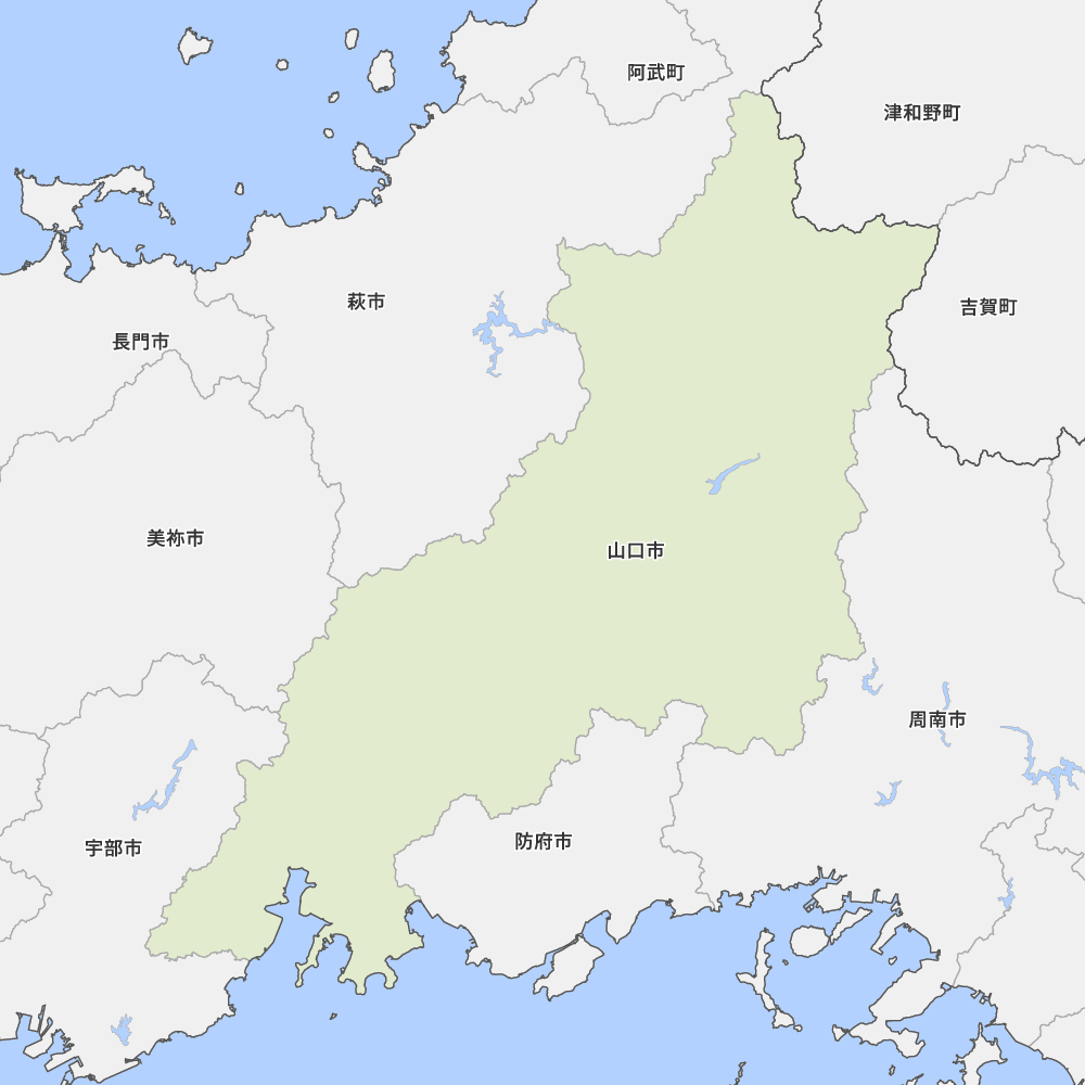 山口県山口市の地図 Map It マップ イット