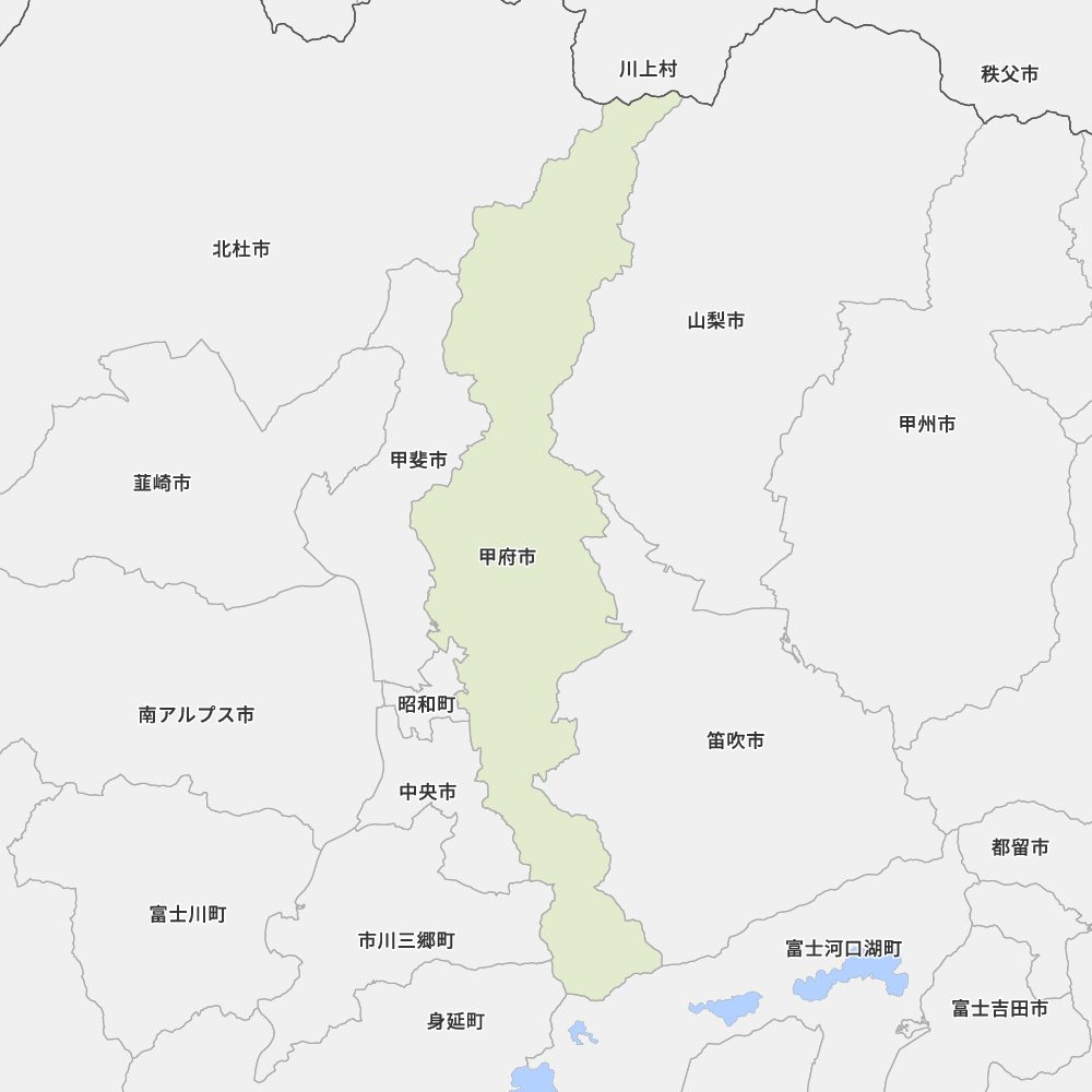 山梨県甲府市の地図 Map It マップ イット