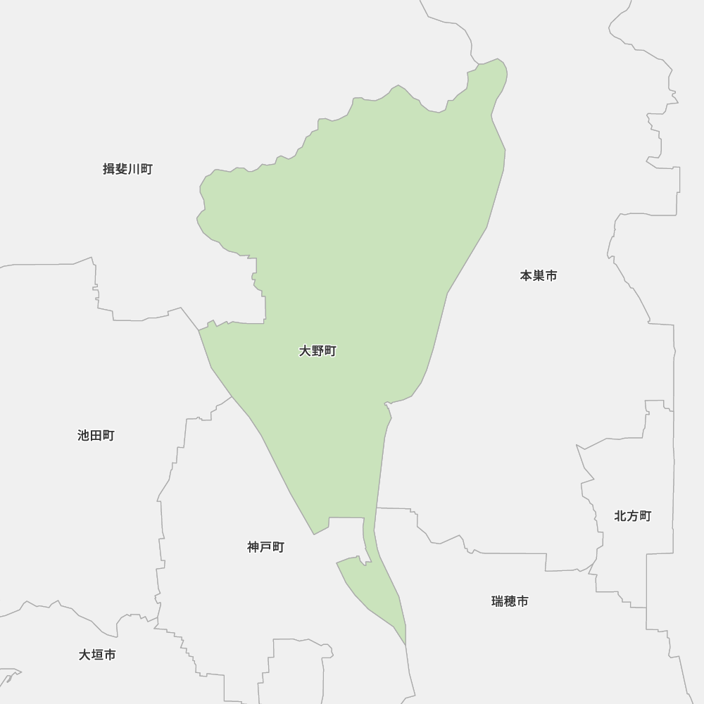 岐阜県揖斐郡大野町の地図 Map It マップ イット