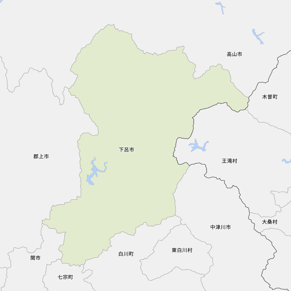 岐阜県下呂市の地図 Map It マップ イット