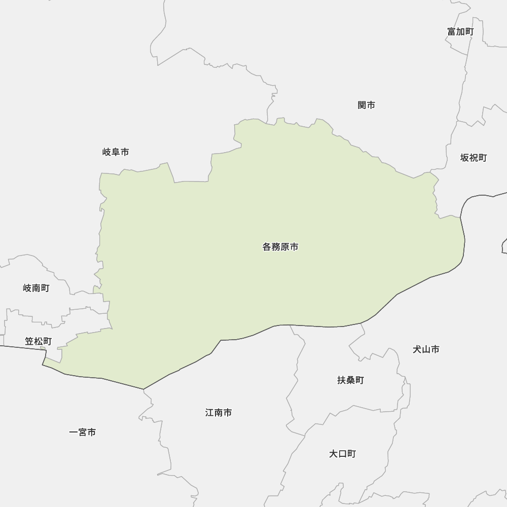 岐阜県各務原市の地図 Map It マップ イット