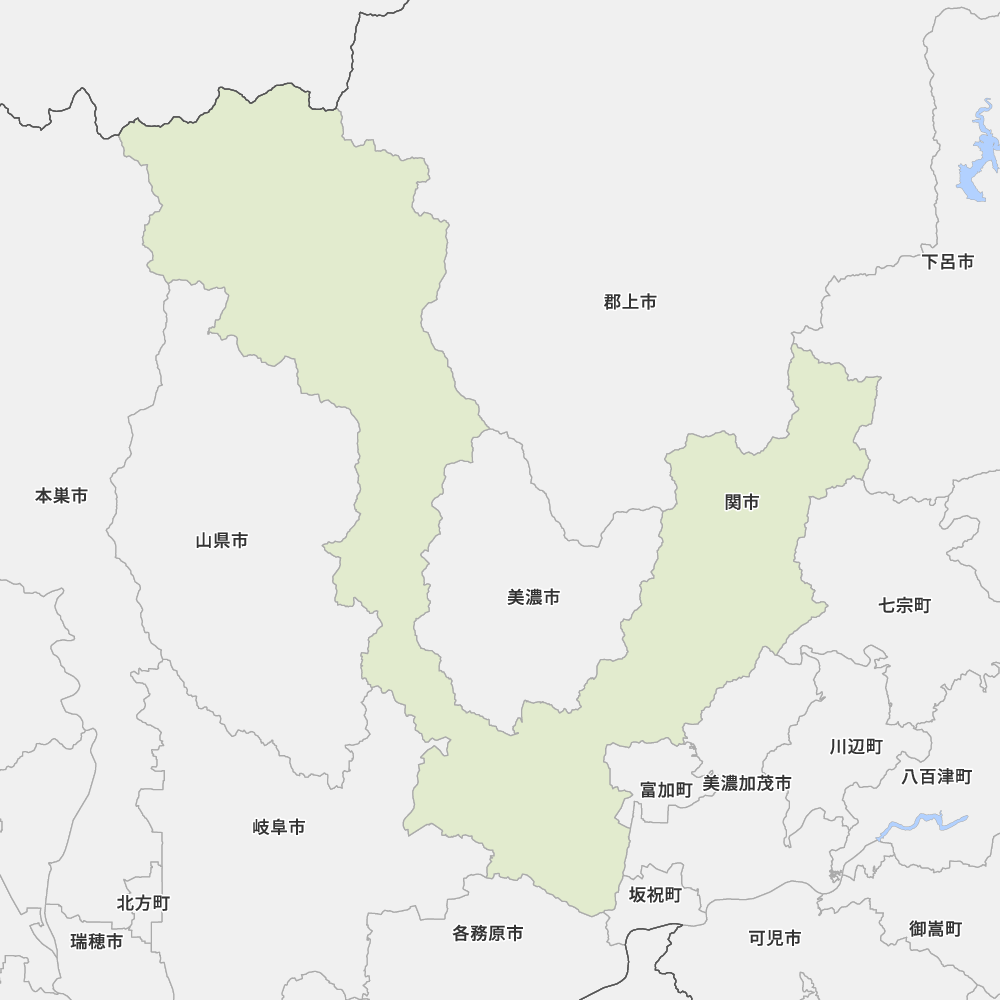 岐阜県関市の地図 Map It マップ イット