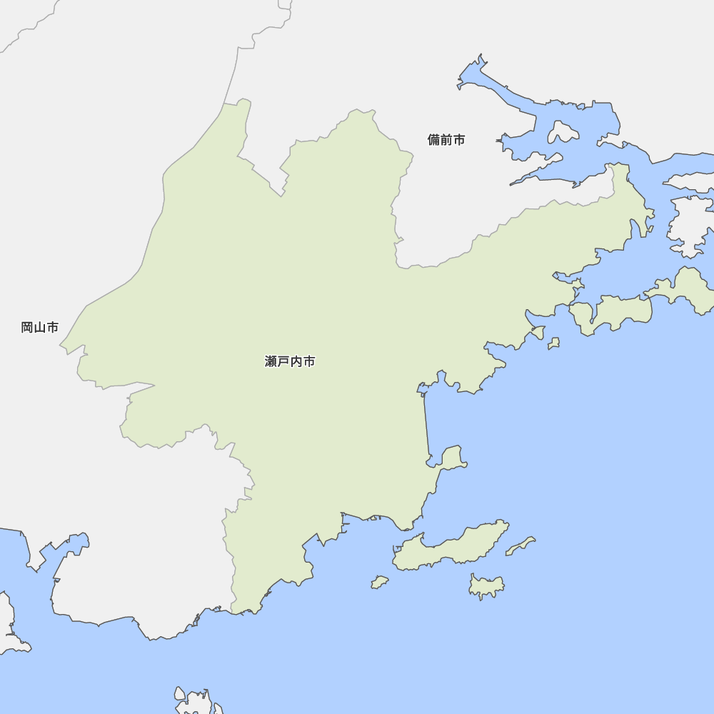 岡山県瀬戸内市の地図 Map It マップ イット