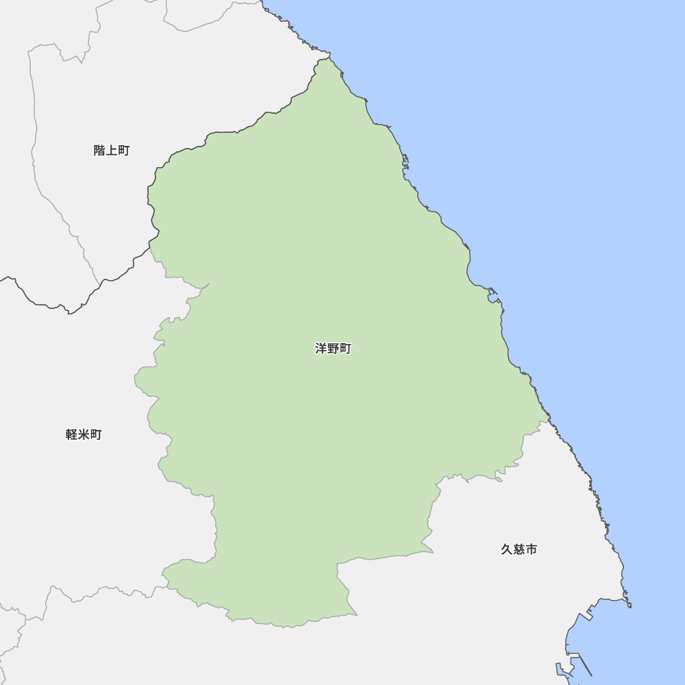 岩手県九戸郡洋野町の地図 Map It マップ イット