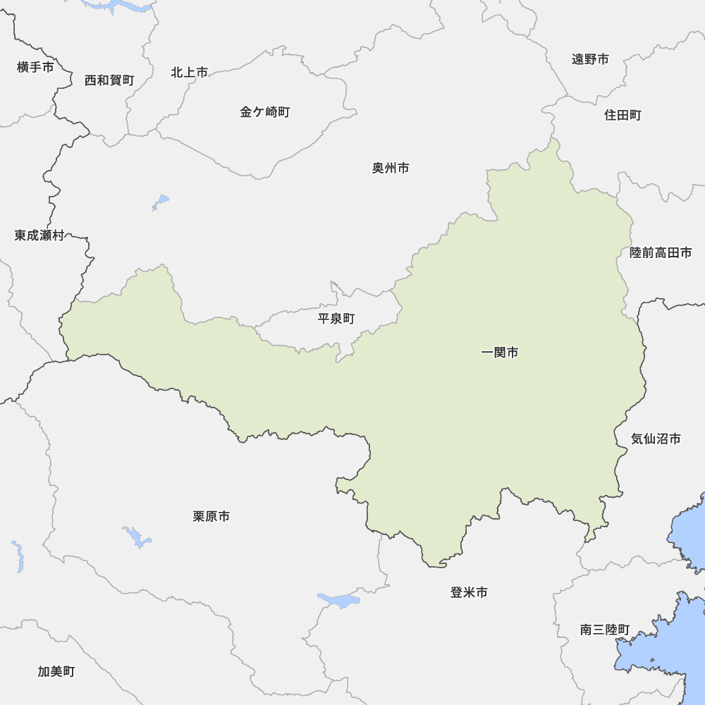 岩手県一関市の地図 Map It マップ イット