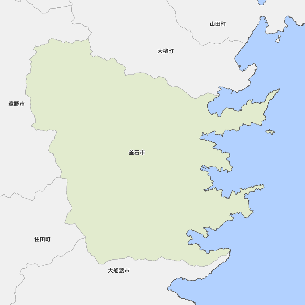 岩手県釜石市の地図 Map It マップ イット