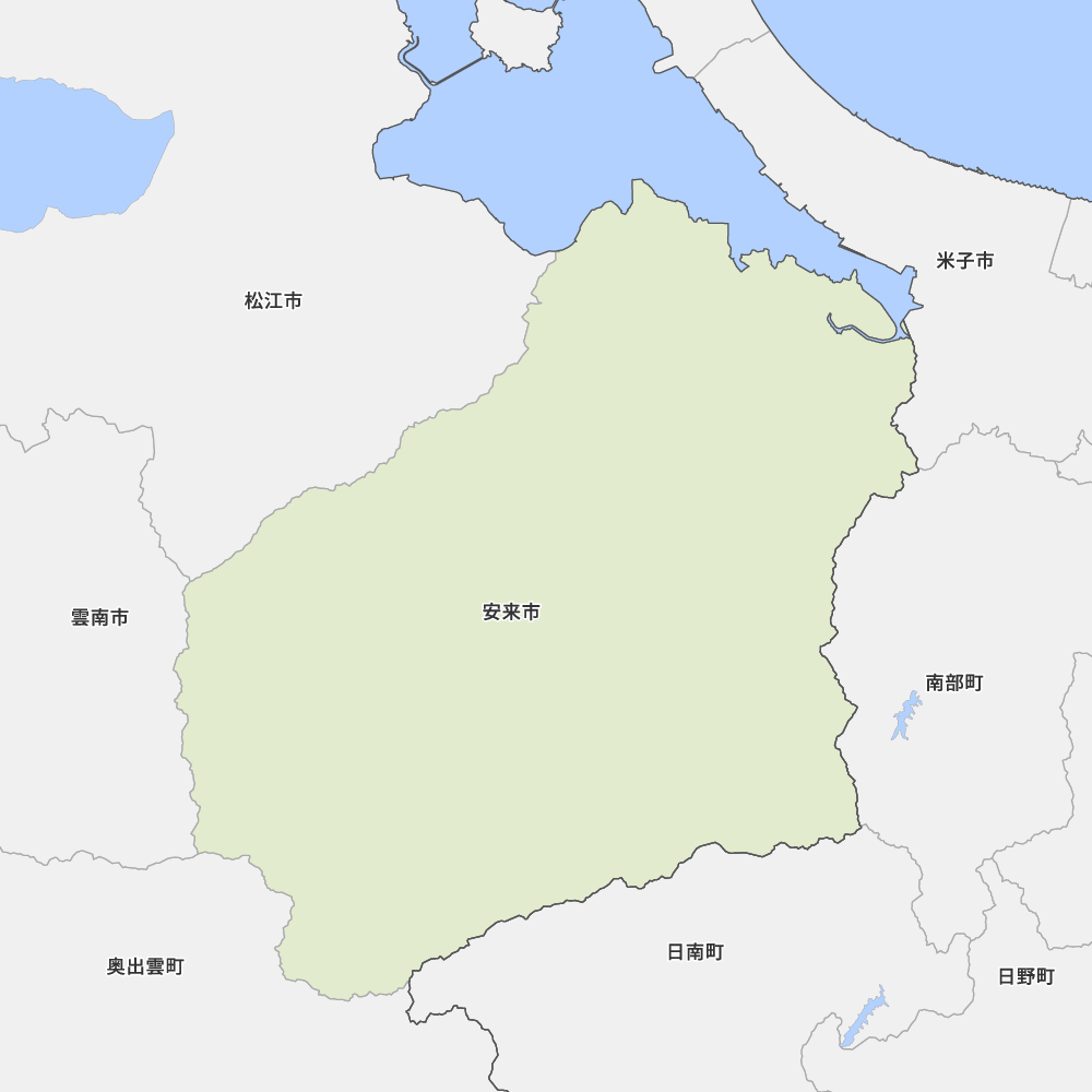 島根県安来市の地図 Map It マップ イット