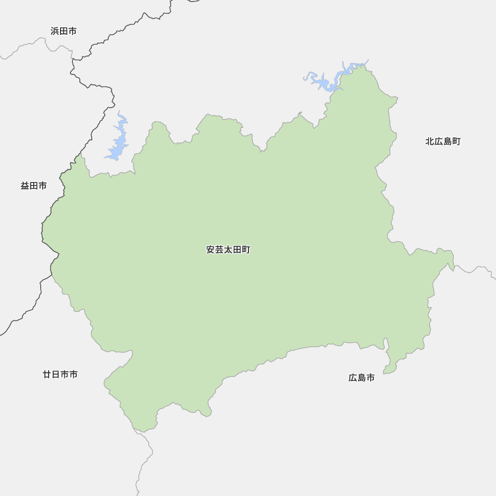 広島県山県郡安芸太田町の地図 Map It マップ イット