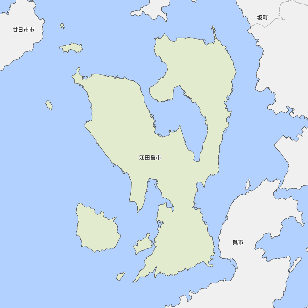 広島県江田島市の地図 Map It マップ イット