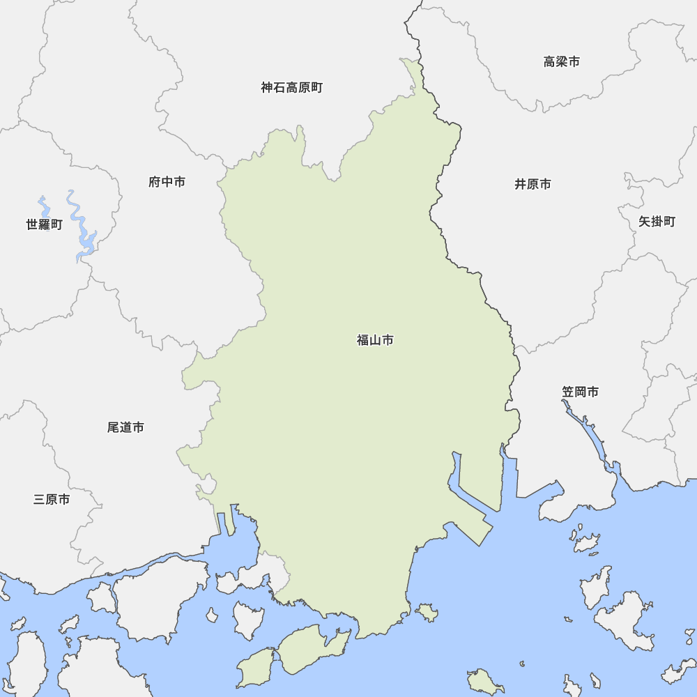 広島県福山市の地図 Map It マップ イット