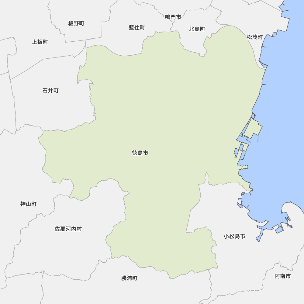 徳島県徳島市の地図 Map It マップ イット