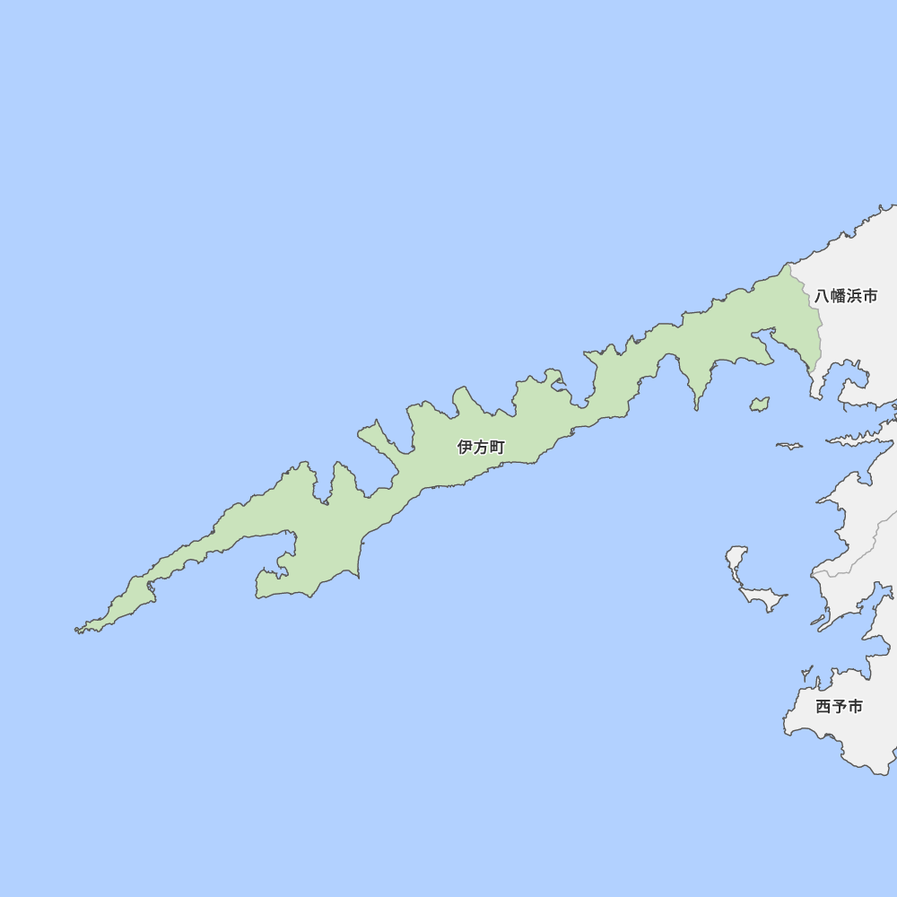 愛媛県西宇和郡伊方町の地図 Map It マップ イット