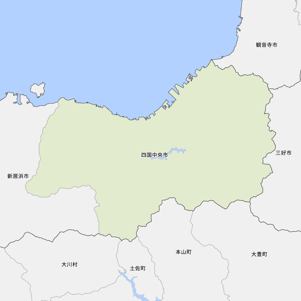 愛媛県四国中央市の地図 Map It マップ イット