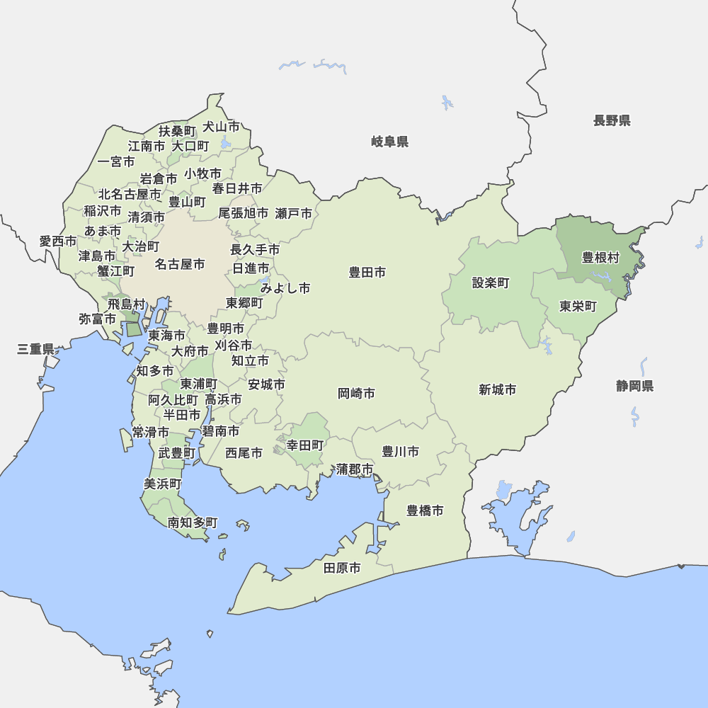 愛知県の地図 Map It マップ イット