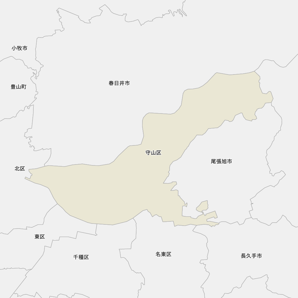 愛知県名古屋市守山区の地図 Map It マップ イット