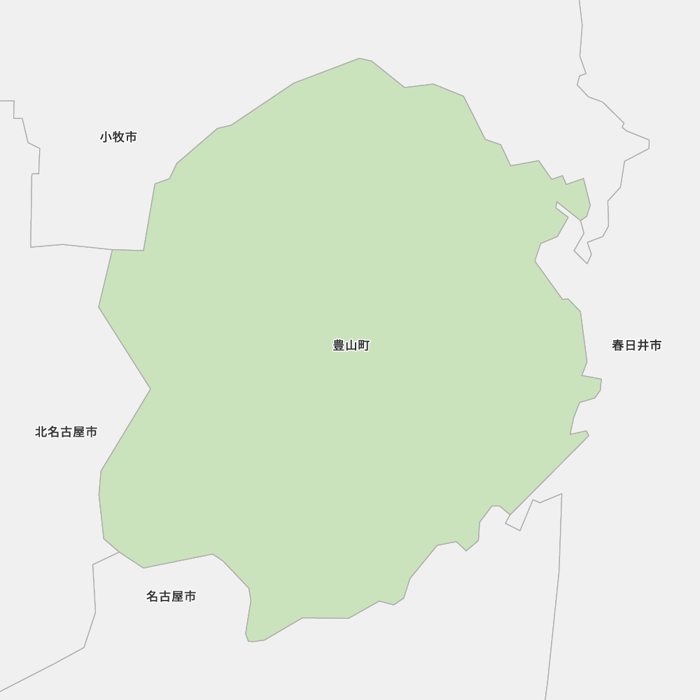 愛知県西春日井郡豊山町の地図 Map It マップ イット