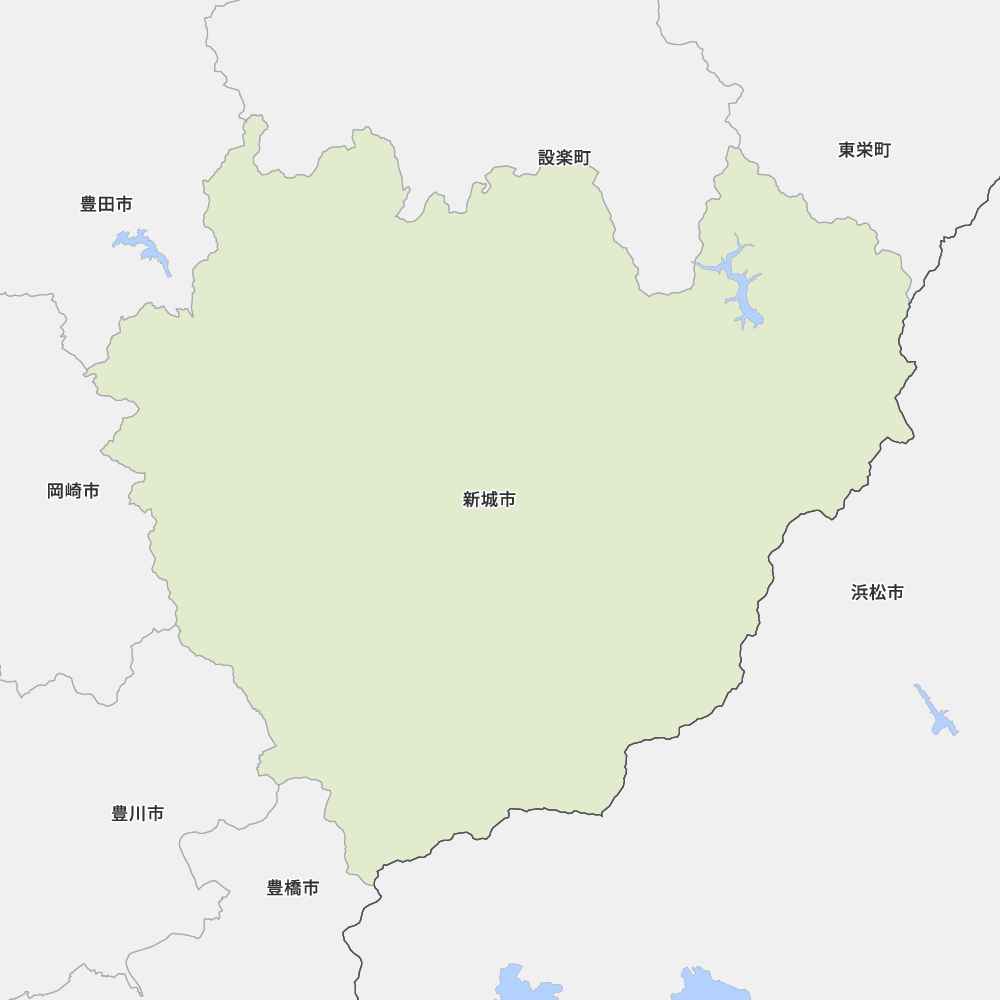 愛知県新城市の地図 Map It マップ イット