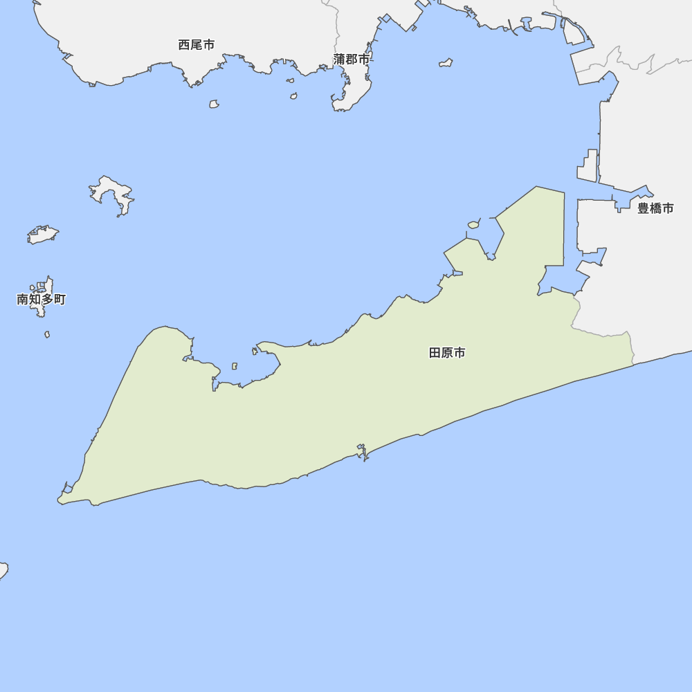 愛知県田原市の地図 Map It マップ イット