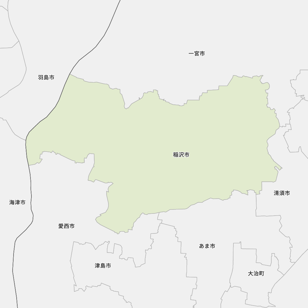 愛知県稲沢市の地図 Map It マップ イット